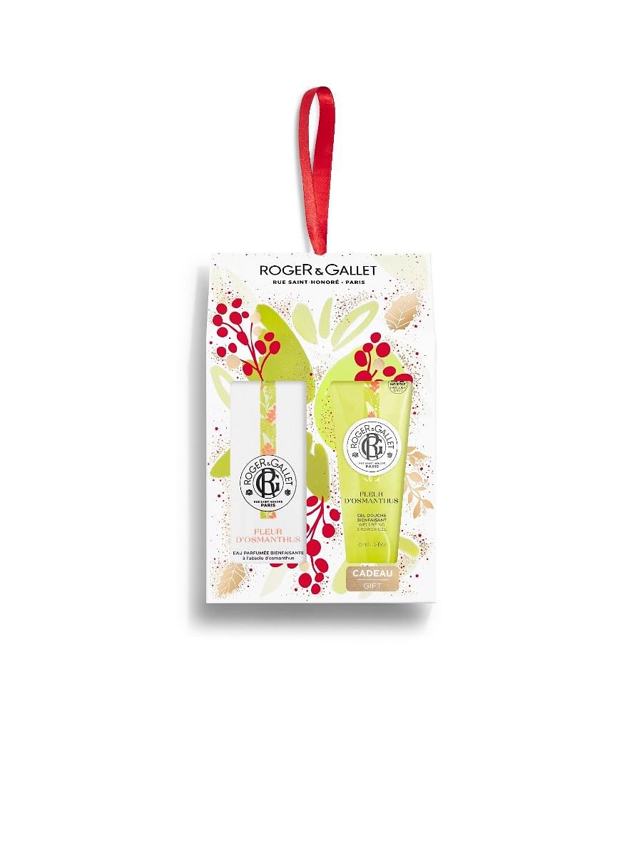 Roger&Gallet Fleur D'Osmanthus Set Noel 22 Eau De Toilette 30 Ml + Gel Doccia 50 Ml