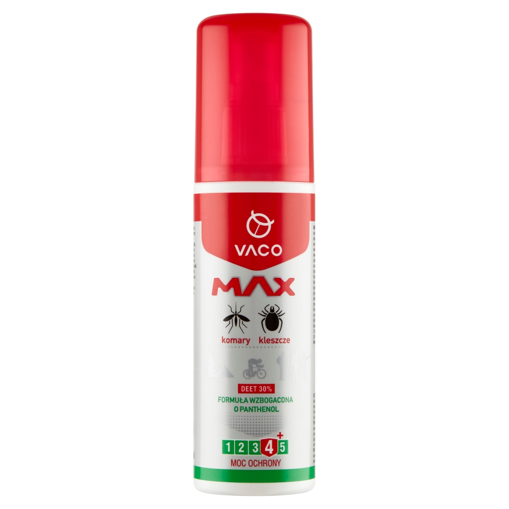 Vaco Max Mosquito and Tick Liquid DEET 30% 80 ml