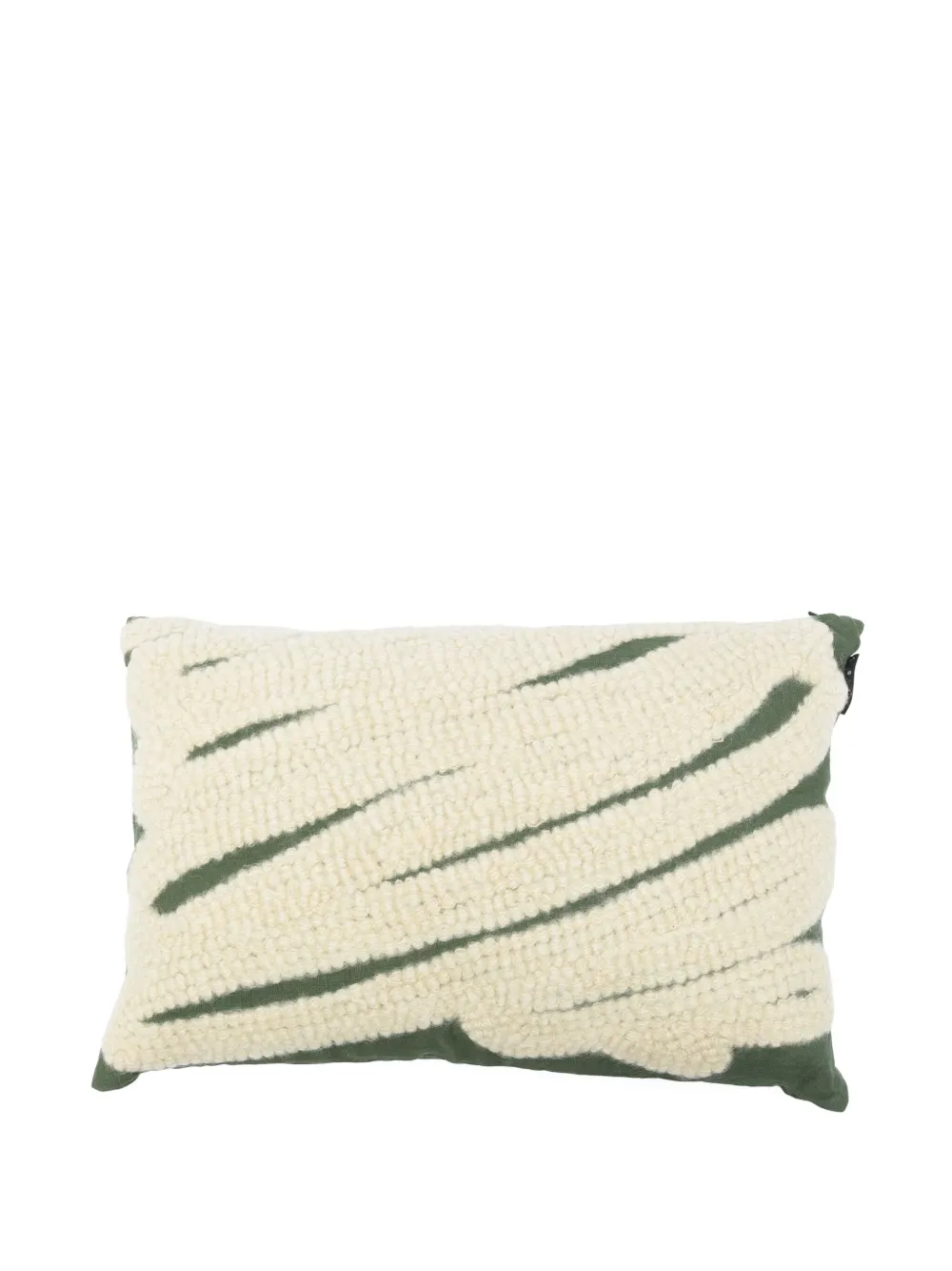 The Conran Shop Scribble Knotted cushion (40cm x 60cm) - Verde