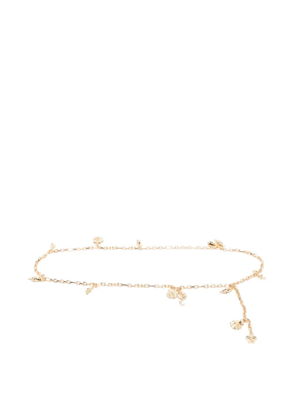 Versace seashell chain belt - Oro