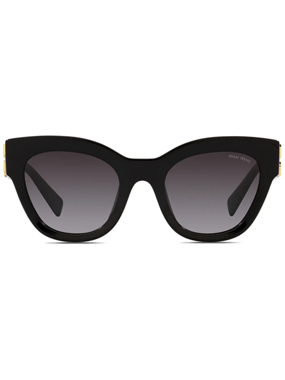 Miu Miu Eyewear Occhiali da sole cat-eye - Nero