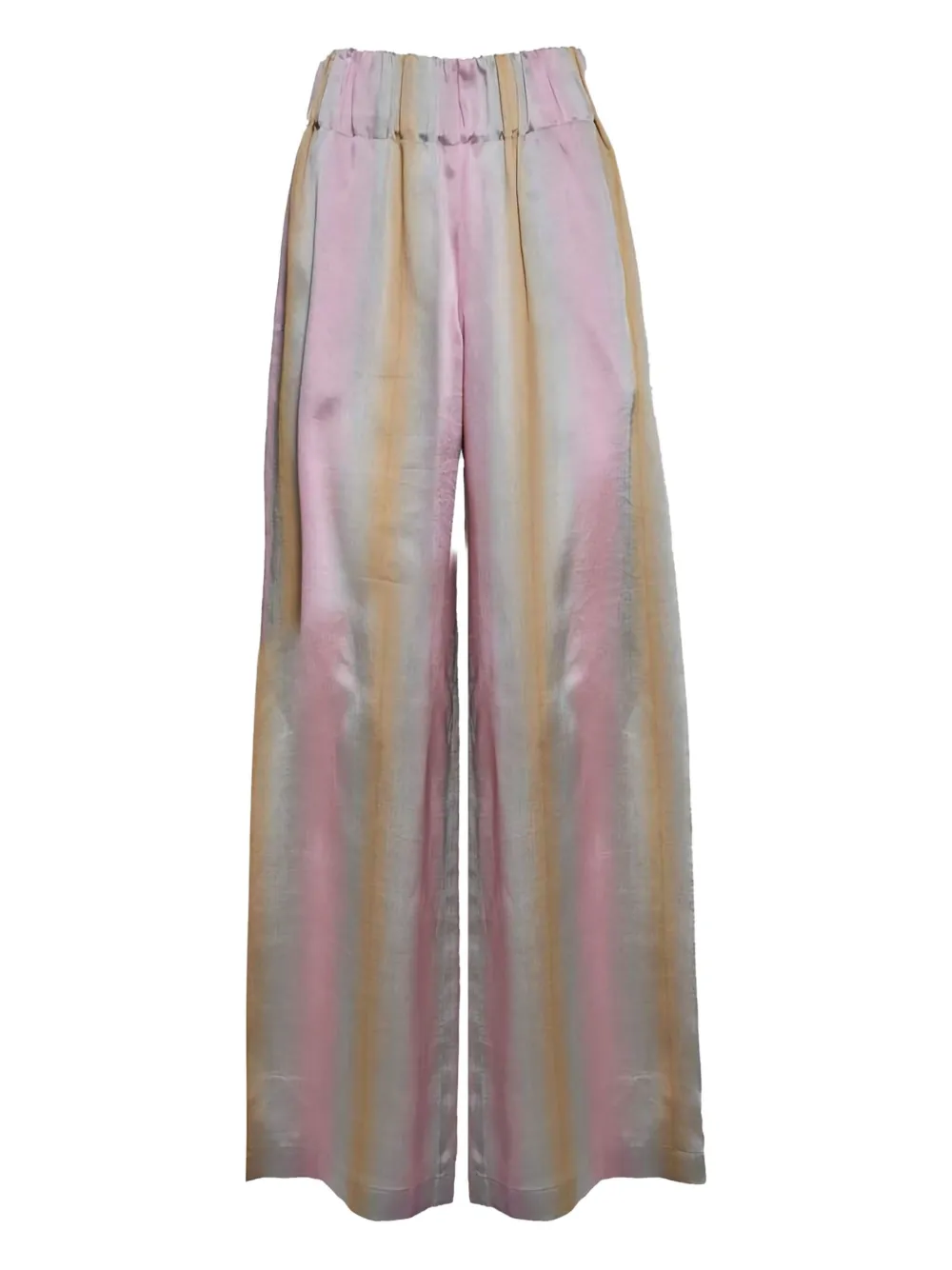 ASPESI striped wide-leg trousers - Rosa