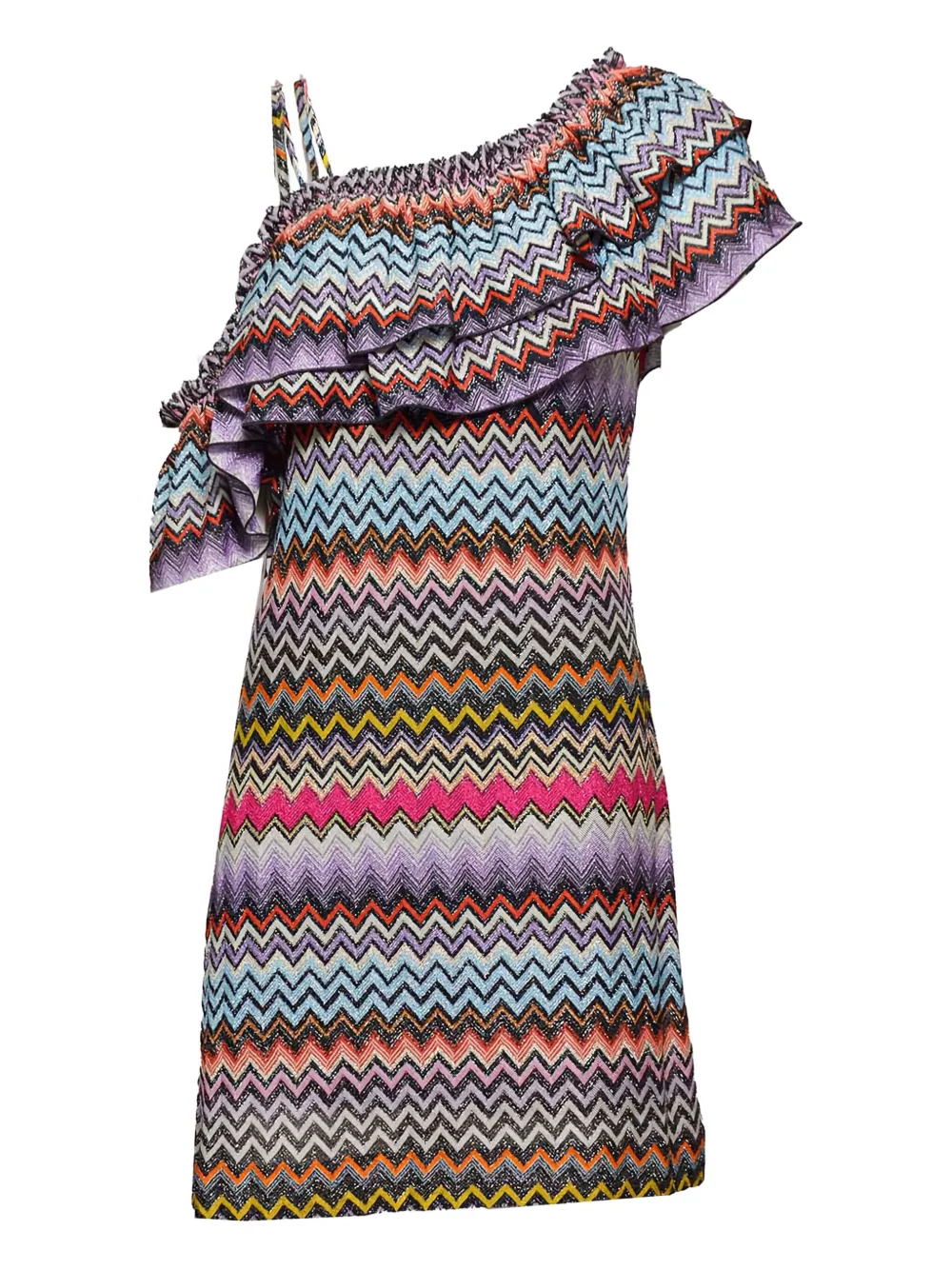 Missoni Zigzag mini dress - Blu