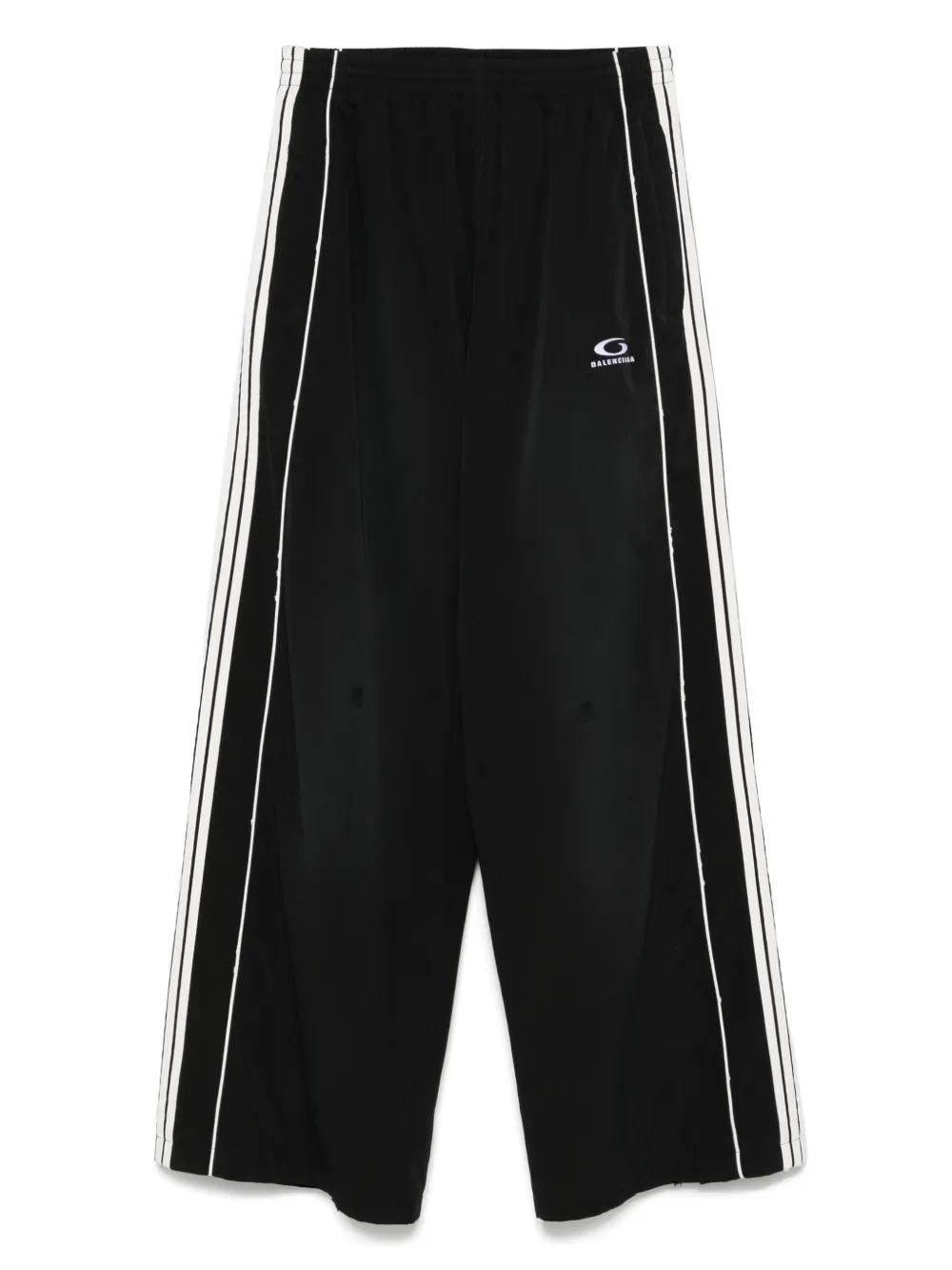 Balenciaga logo-print track pants - Nero