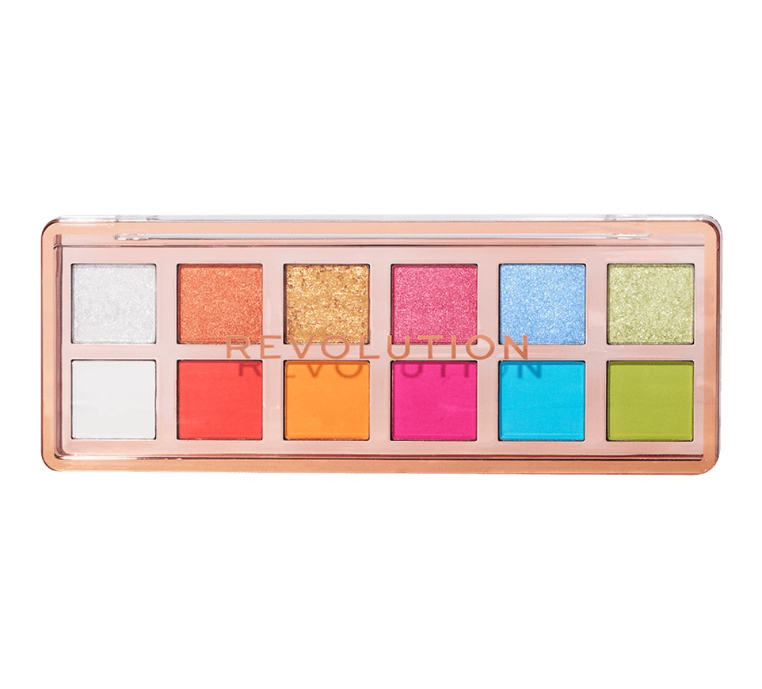 Makeup Revolution The Vibrant Icon Brights Palette Palette ombretti