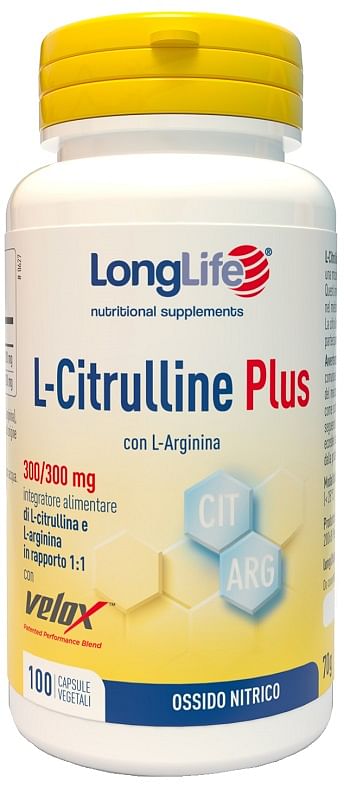 Longlife L Citrulline Plus 100 Capsule Vegetali