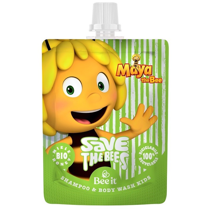 Bee It  Societa' Benefit - Bee It Societa' Benefit Bee It Shampoo & Body Wash Kids Maya 250 Ml