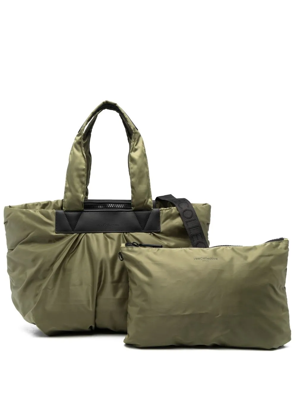 VeeCollective Borsa tote Caba Shopper - Verde