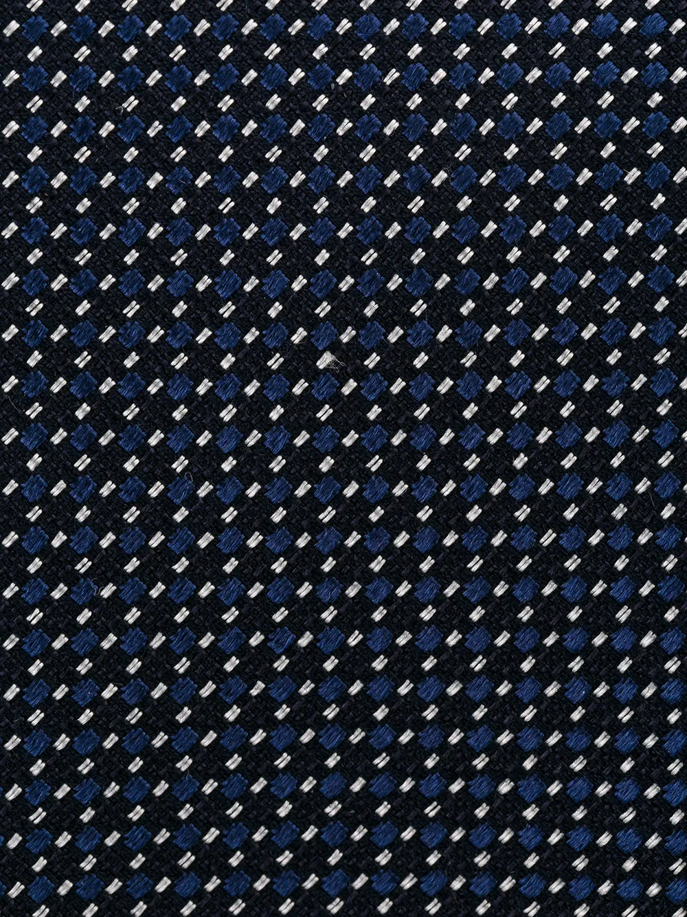 Zegna woven tie - Blu