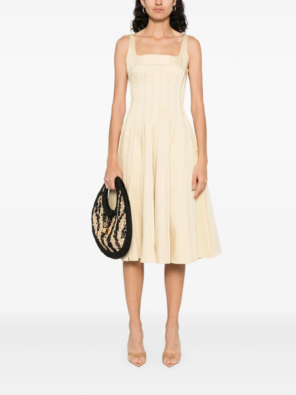 16Arlington Amalia midi dress - Giallo