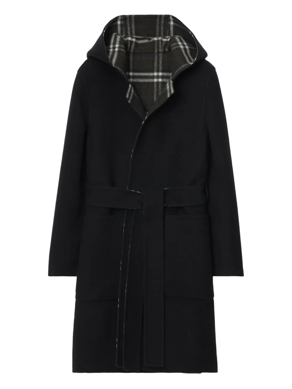 Burberry reversible coat - Nero