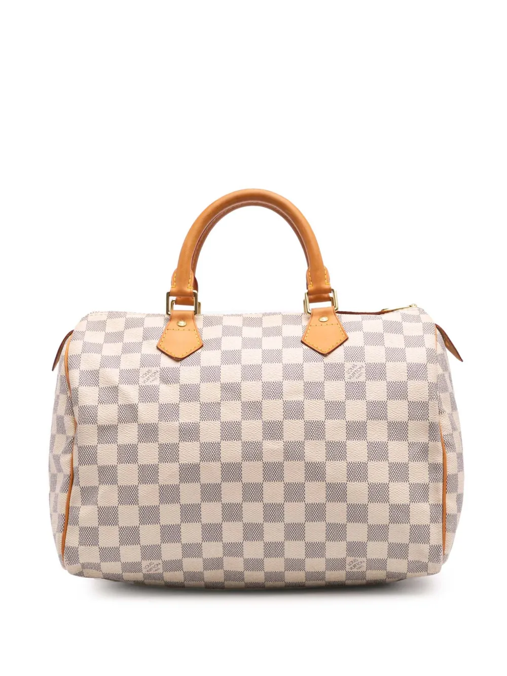 Louis Vuitton Pre-Owned 2011 Damier Azur Speedy 30 boston bag - Bianco