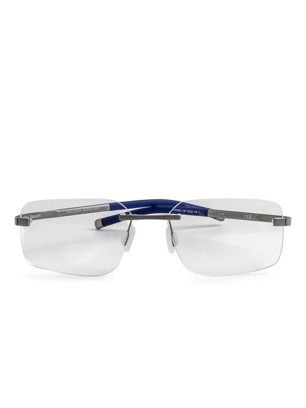 TAG Heuer TH50021U rimless glasses - Grigio