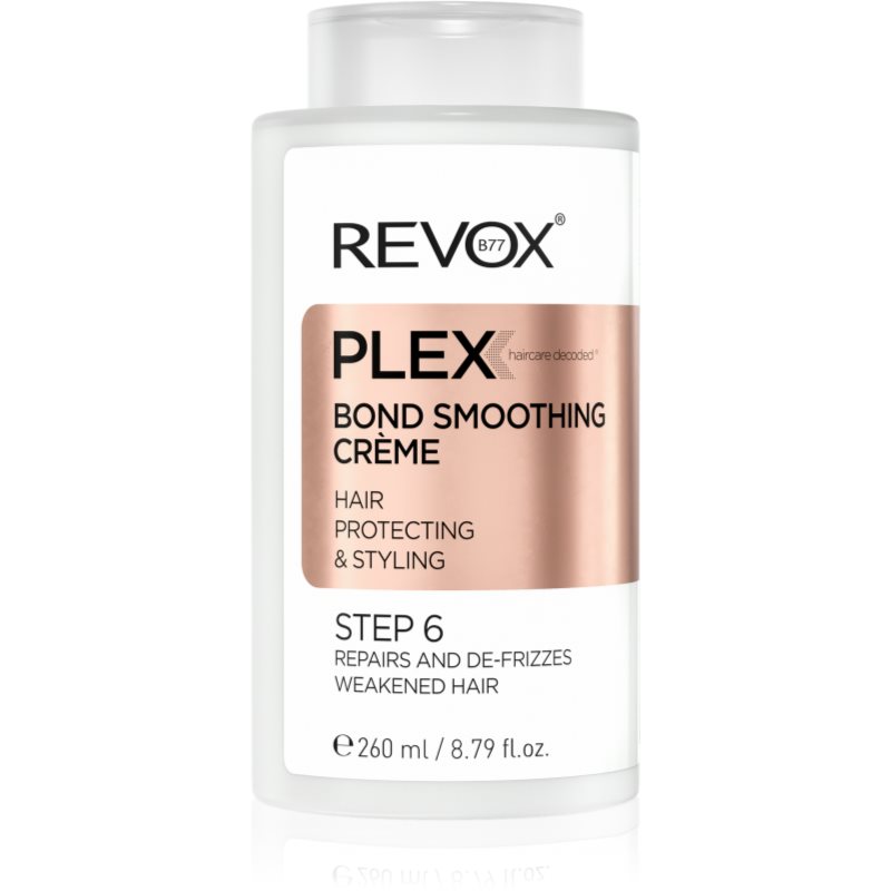Revox B77 Plex Bond Smoothing Crème. Step 6 Crema Lisciante Per Capelli Più Forti 260 Ml