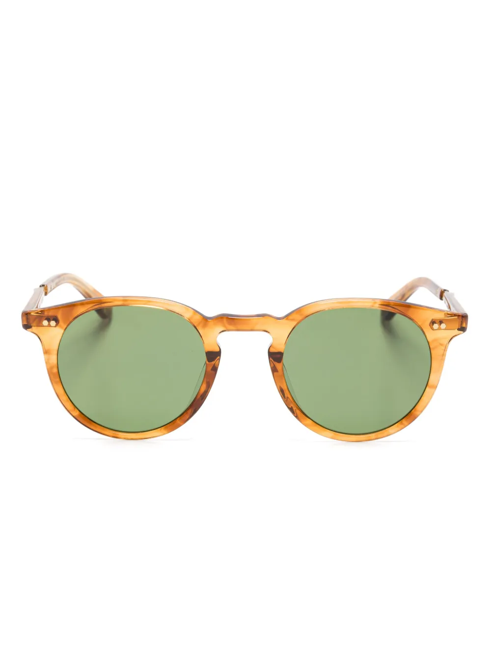 MR. LEIGHT round-frame sunglasses - Marrone