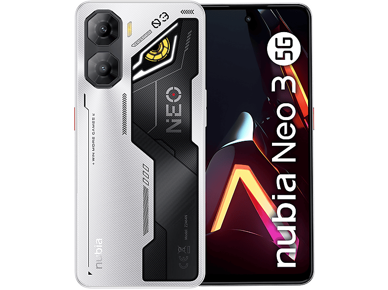 Zte Nubia Neo 3 5G, 256 Gb, Silver