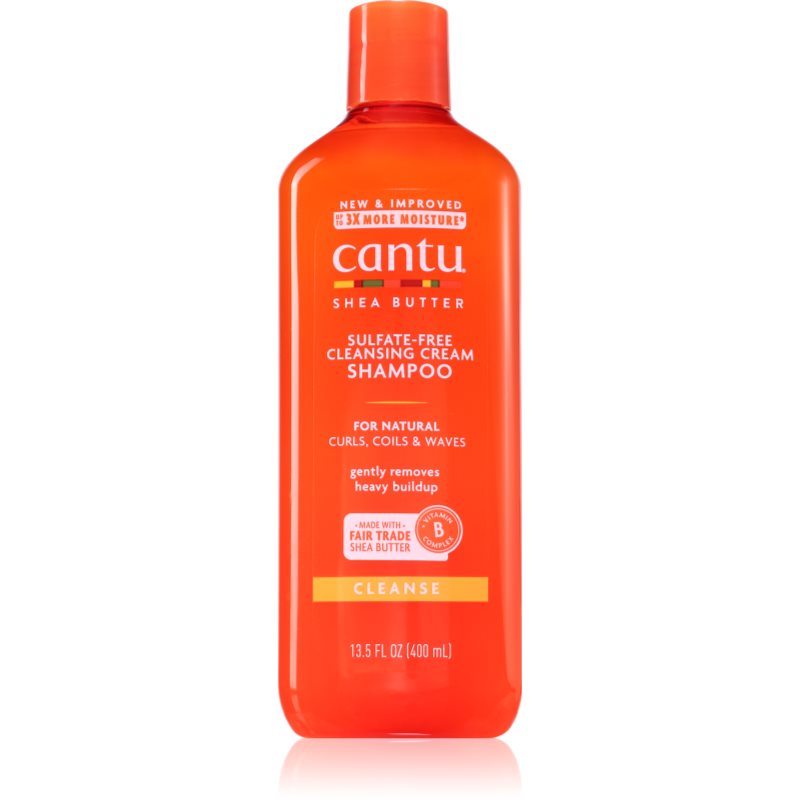 Cantu Shea Butter Shampoo Shampoo Idratante Capelli Mossi E Ricci 400 Ml