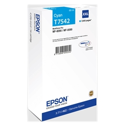 Originale Epson C13T754240 inkjet resa ultra alta T7542XXL - ciano