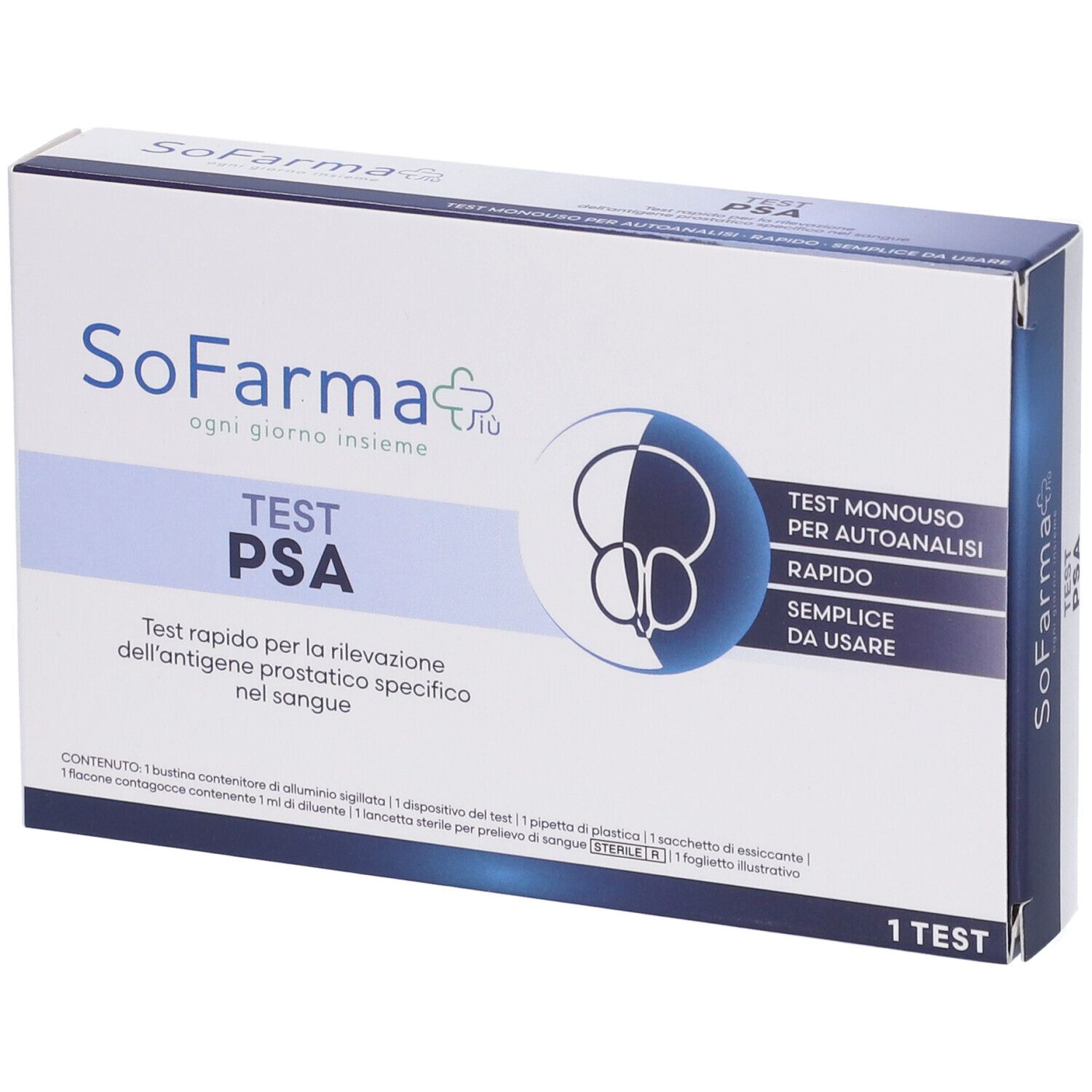Sofarmapiu' Test Autodiagnostico Psa 1 pz