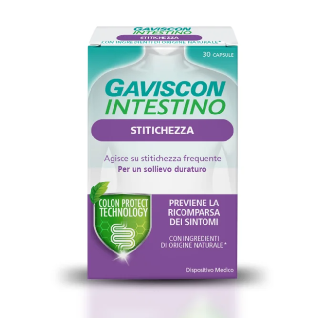 Gaviscon - Reckitt Benckiser Gaviscon Intestino Stitichezza 30 Capsule