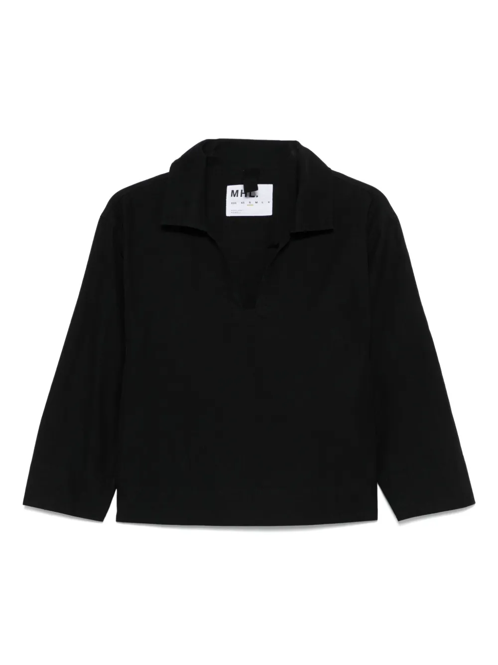 Mhl By Margaret Howell Blusa in cotone - Nero