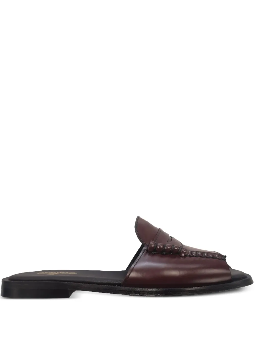 Sebago leather sandals - Rosso