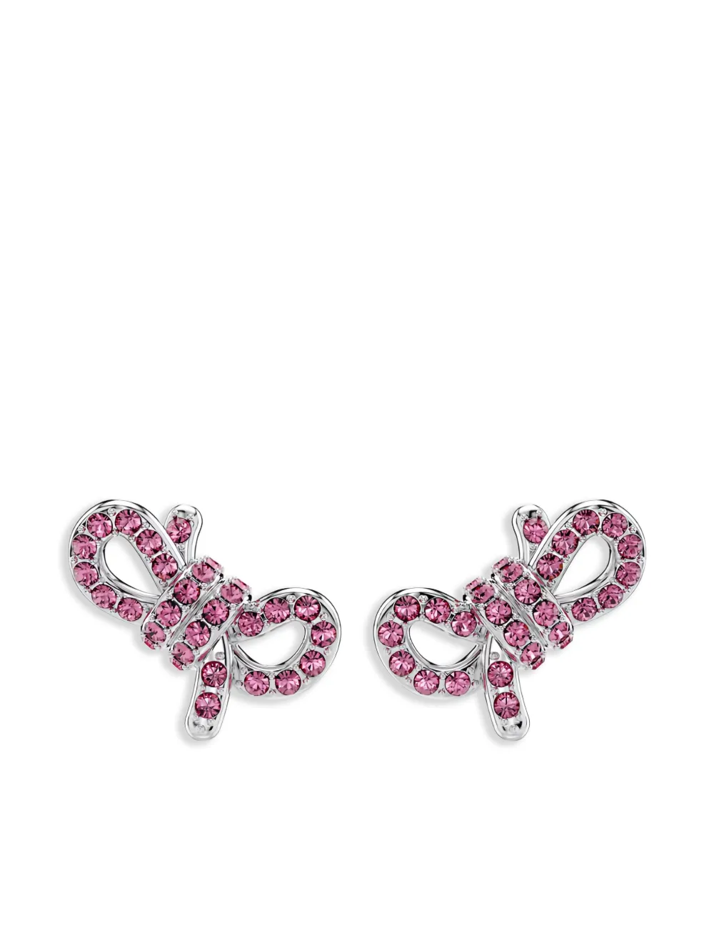 Swarovski Lifelong Bow earrings - Rosa