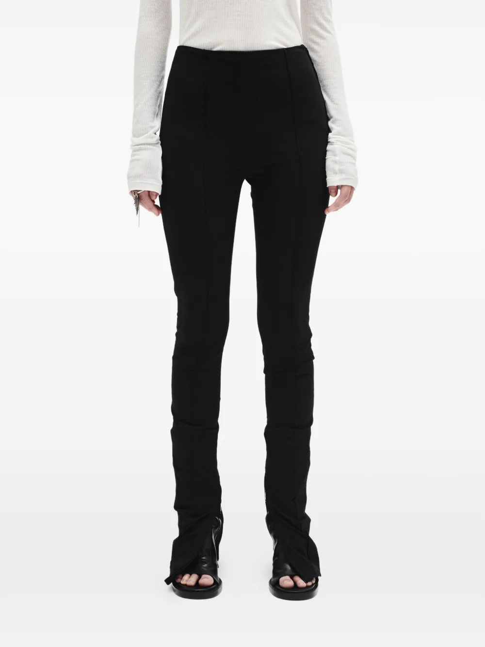 Ann Demeulemeester Signe leggings - Nero