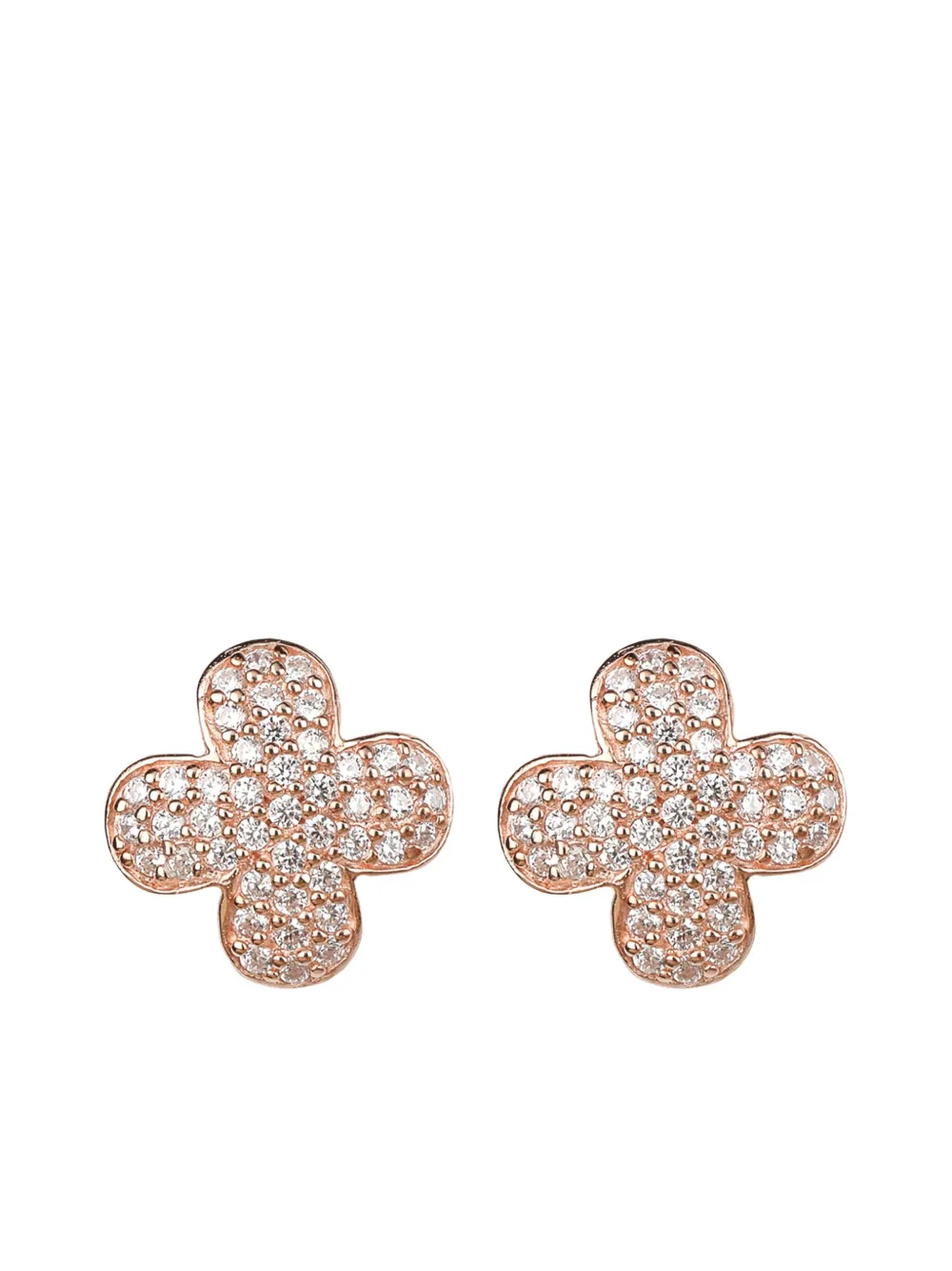 Juwelina Paris Prima Rose earrings - Rosa