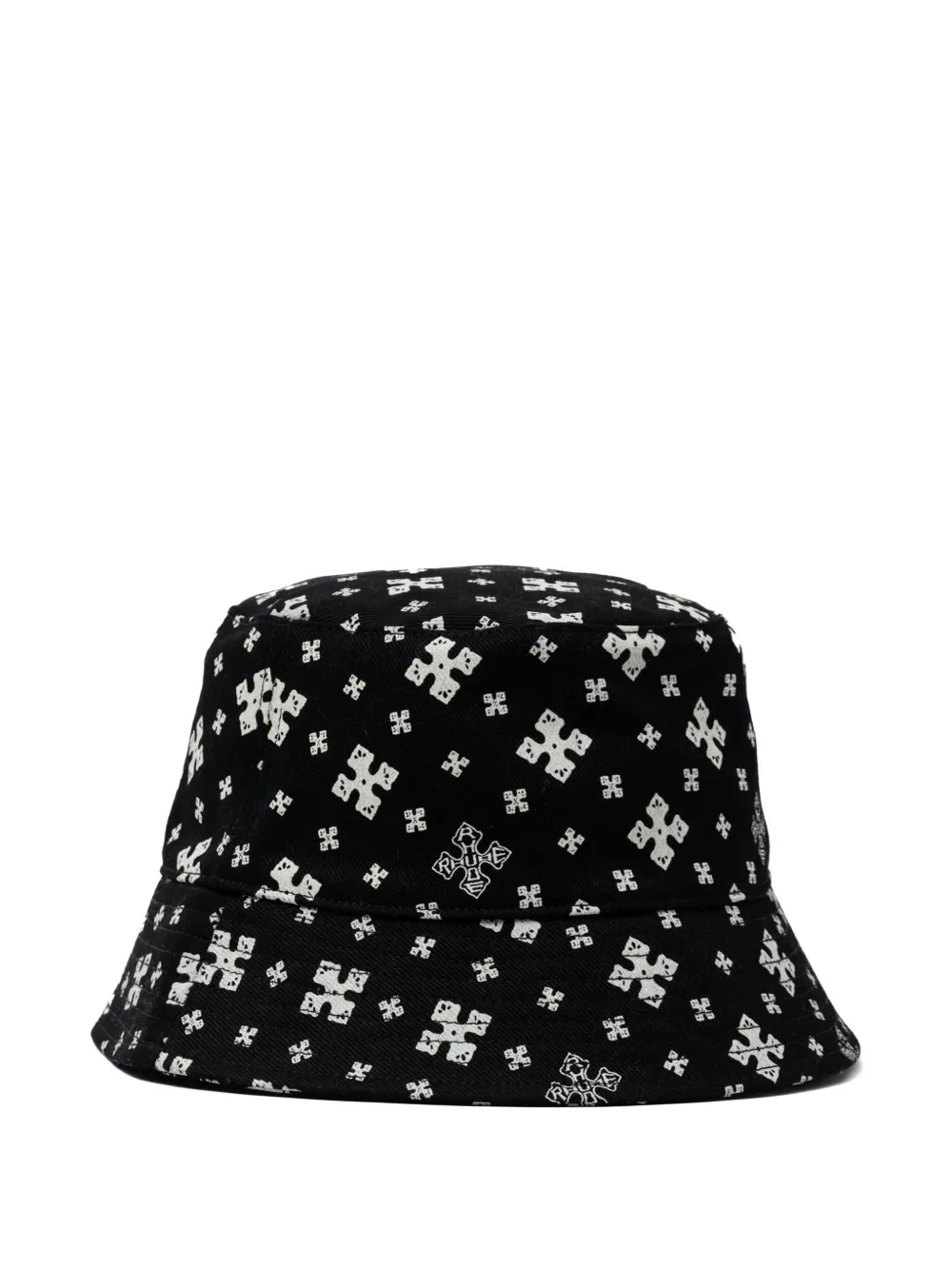 RHUDE cotton bucket hat - Nero
