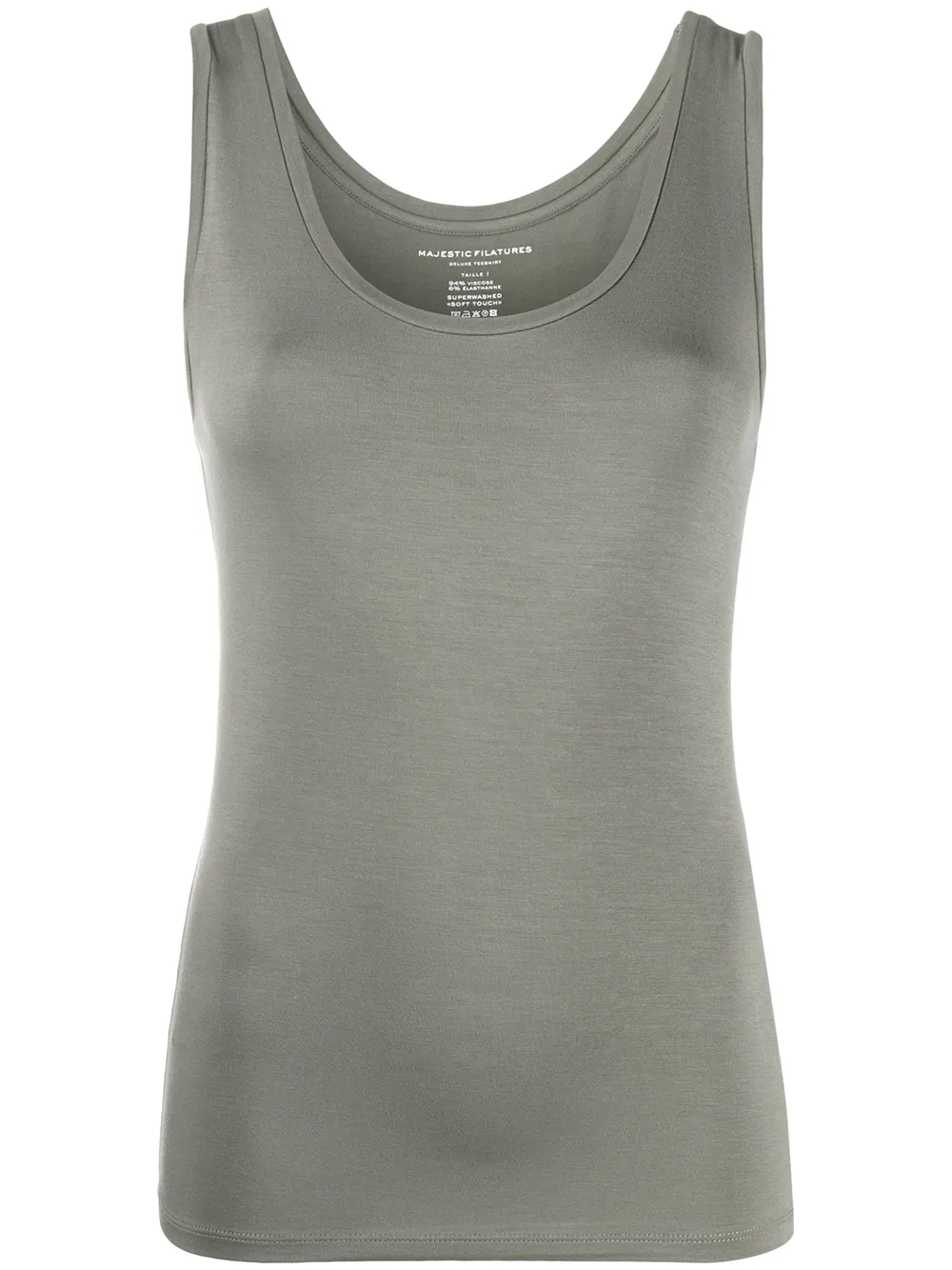 Majestic Filatures Canotta aderente - Verde