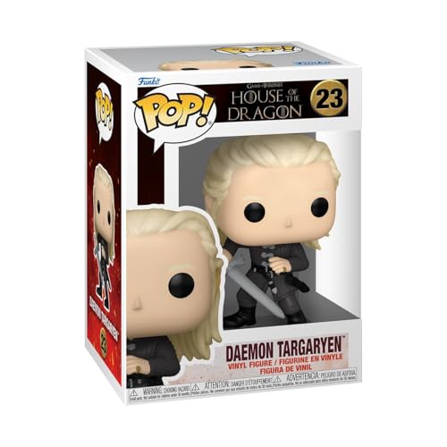 Funko Pop! Television: House Of The Dragon - Daemon Targaryen - Figura In Vinile Da Collezione - Idea Regalo - Merchandising Ufficiale - Giocattoli Pe