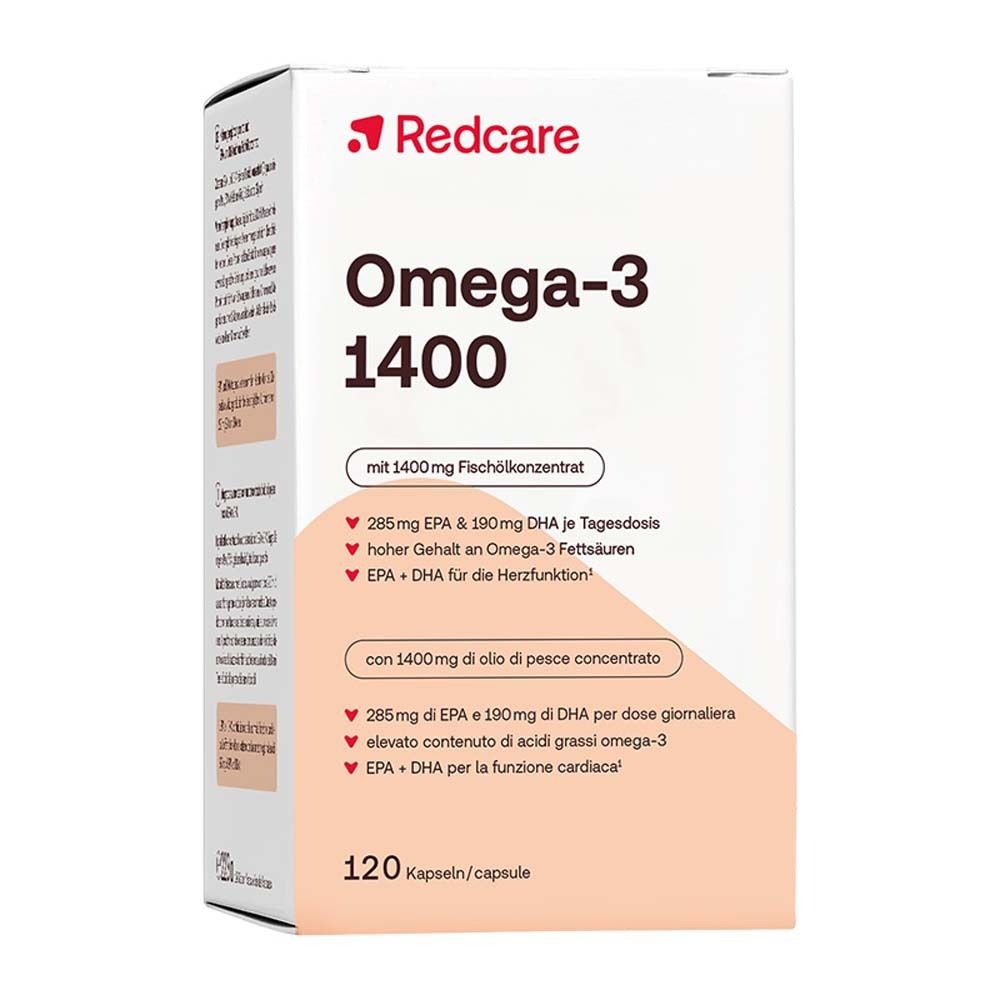 Redcare Omega-3 1400 in capsule 120 pz Capsule