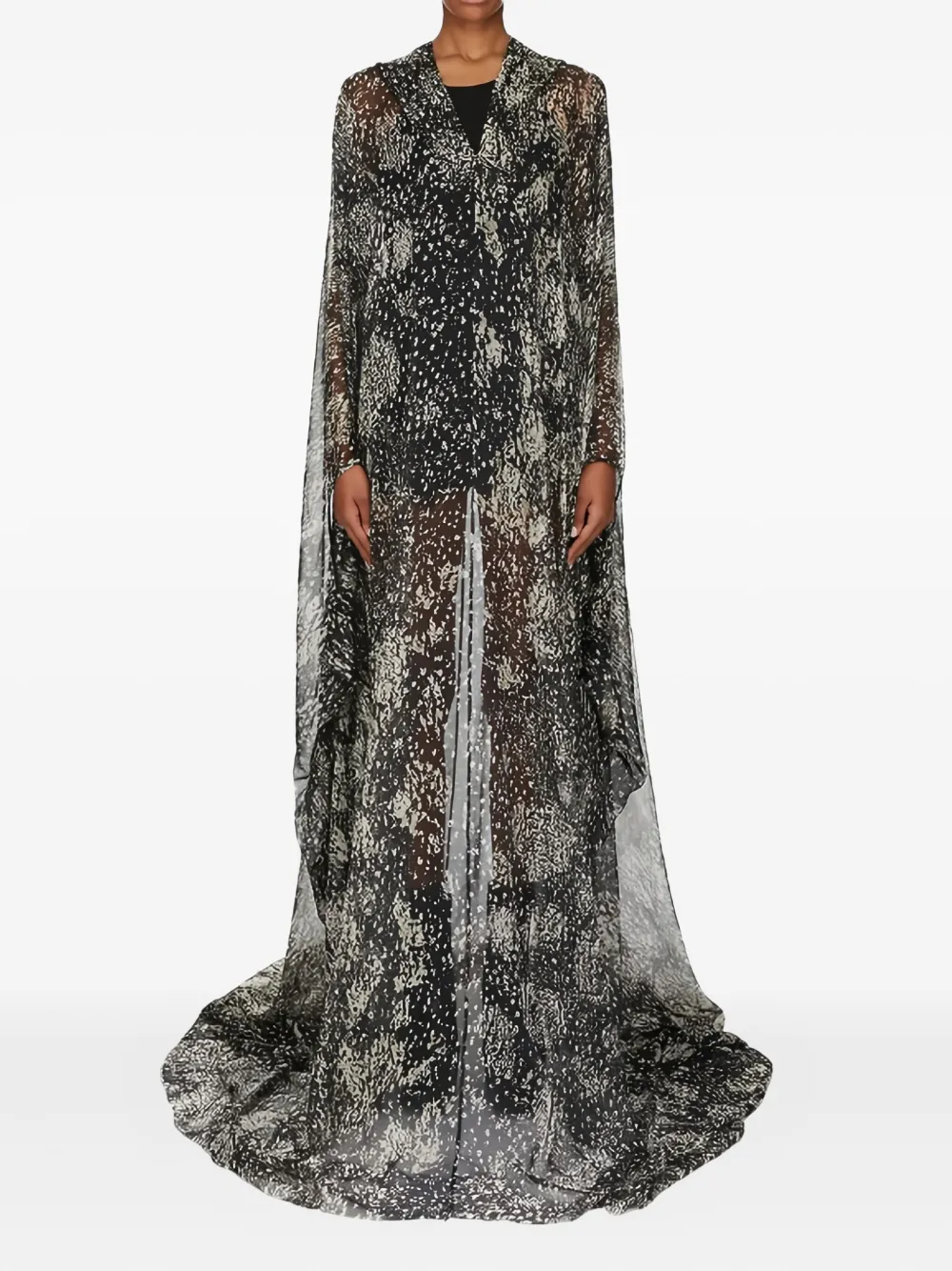 Rick Owens Hollywood maxi dress - Nero