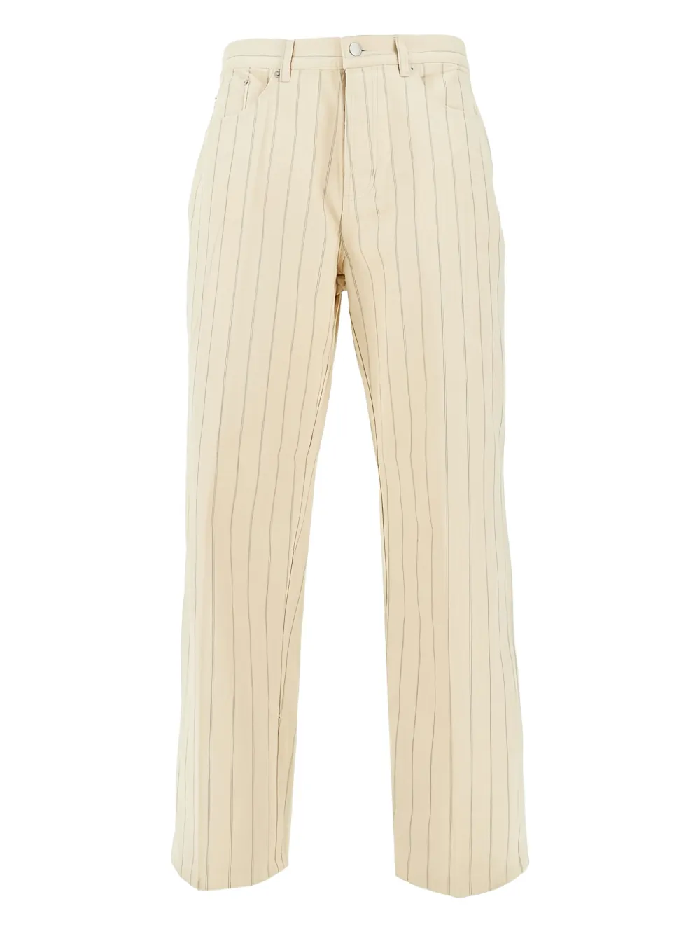 Obey striped straight-leg trousers - Toni neutri