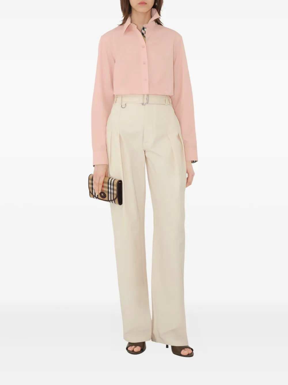 Burberry Highlands chain strap wallet​ - Toni neutri