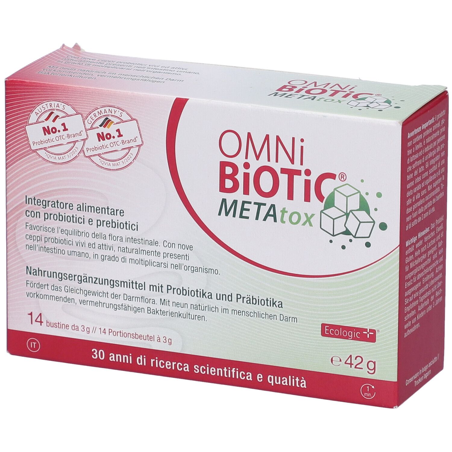 Omni Biotic Metatox 14 Bustine Da 3 G 42 g Polvere per soluzione orale