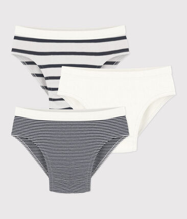 Confezione da 3 slip a righe bambino