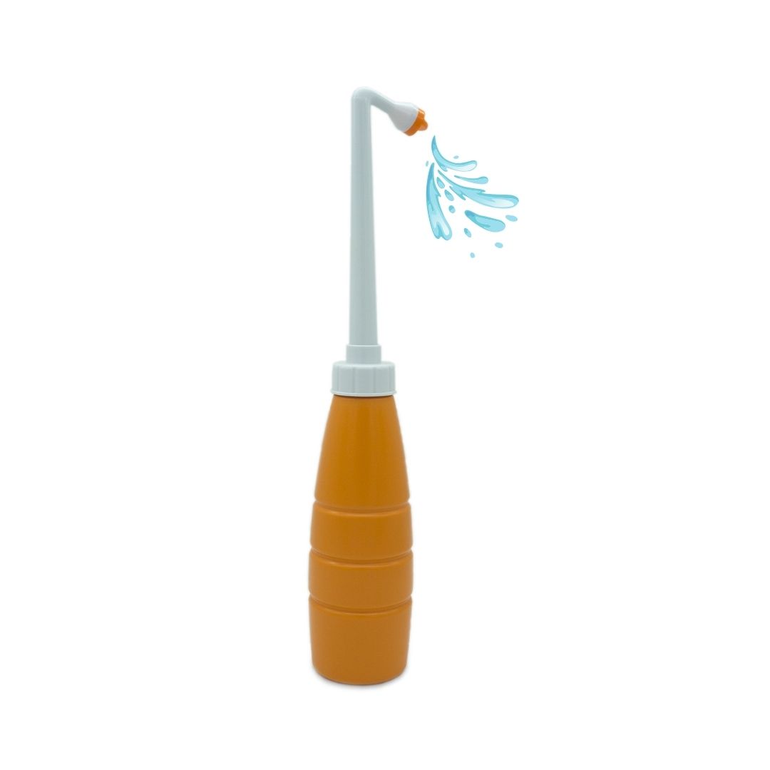 Hello Bidet Bottle -Spruzzino per igiene intima trasportabile con cust