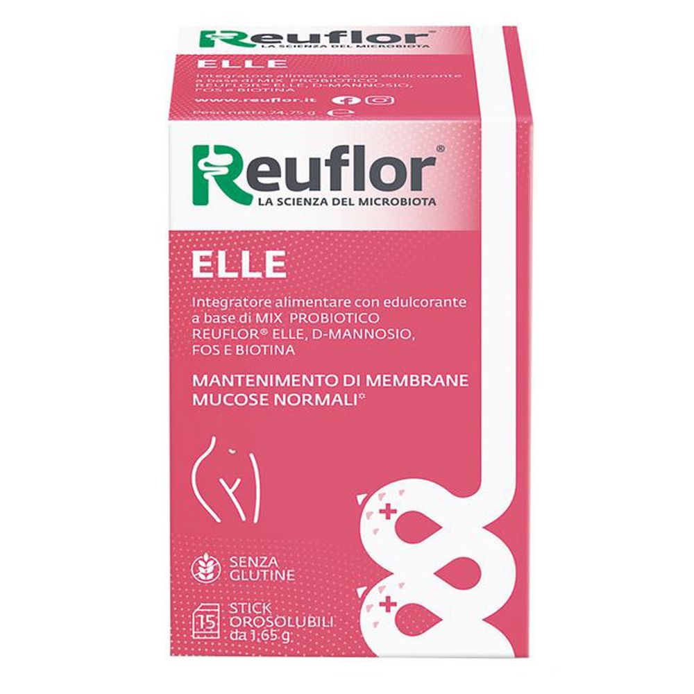 Reuflor ELLE Stick Orali 24,75 g Polvere per soluzione orale