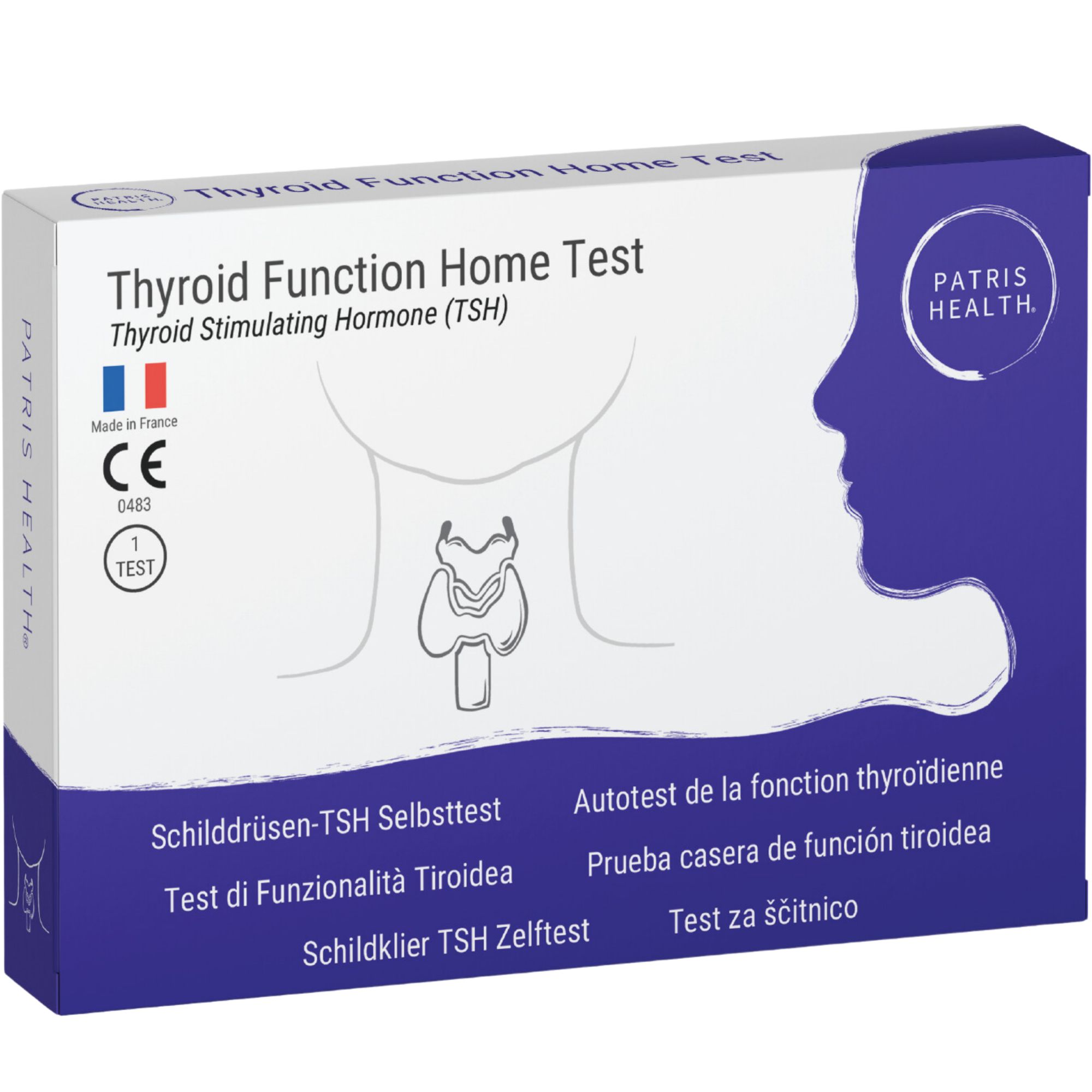 Test di Funzionalità Tiroidea Patris Health® 1 pz