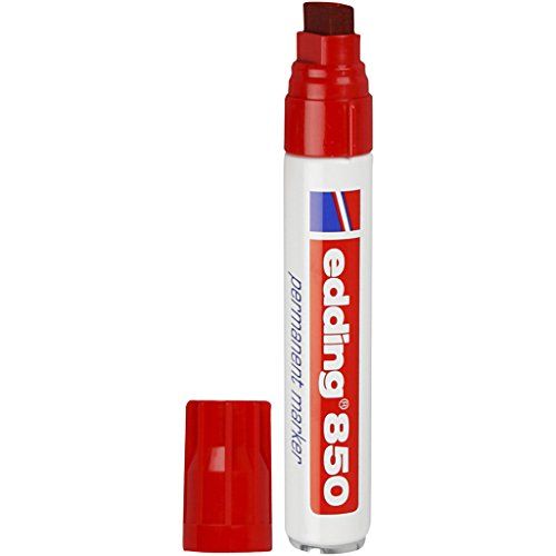 Edding 759879 Marcatore Permanente, Rosso, 5-15 Mm