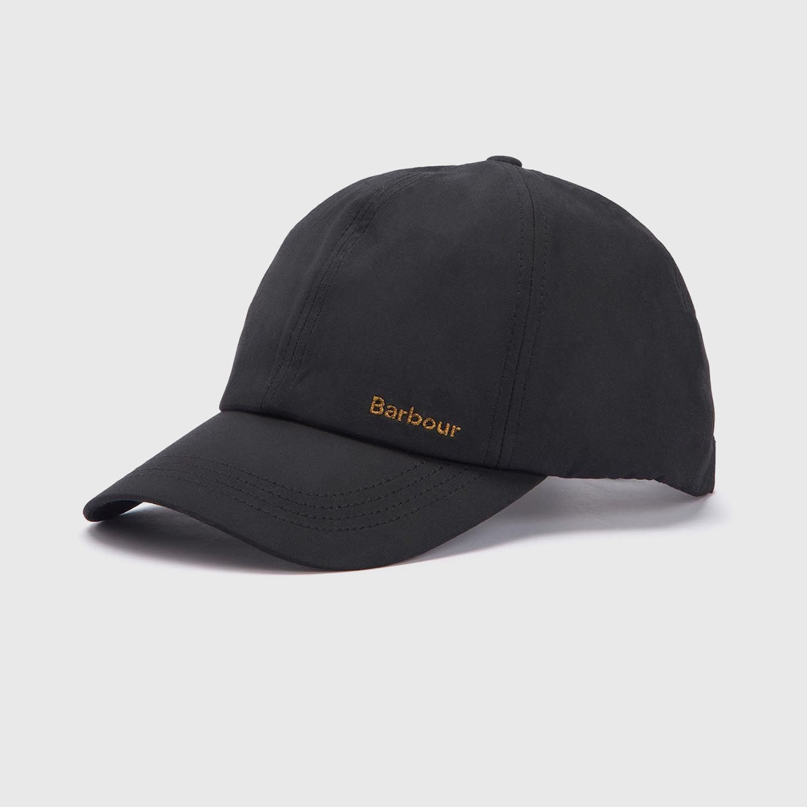 Barbour Belsay Wax Sports Hat Nero Unisex Cappelli