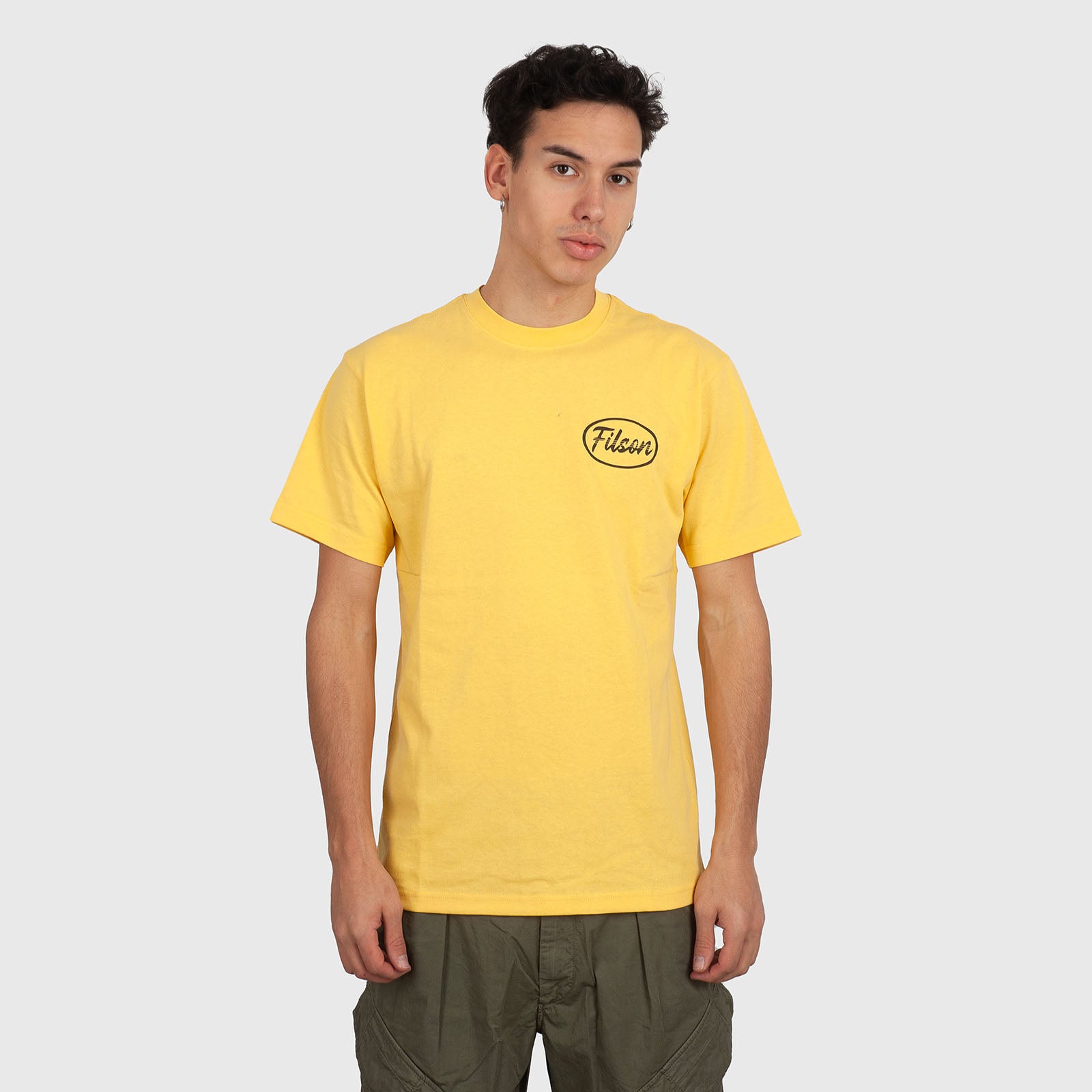Filson T-shirt Frontier Graphic Giallo Uomo