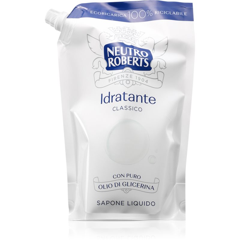 Neutro Roberts Glicerina Naturale Sapone Idratante Per Le Mani Ricarica 400 Ml