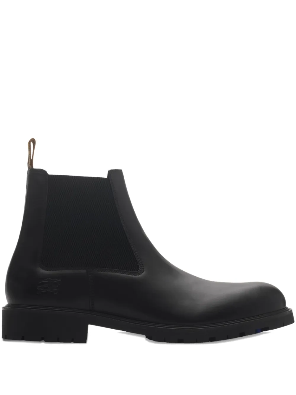 Burberry Stivali Chelsea in pelle - Nero