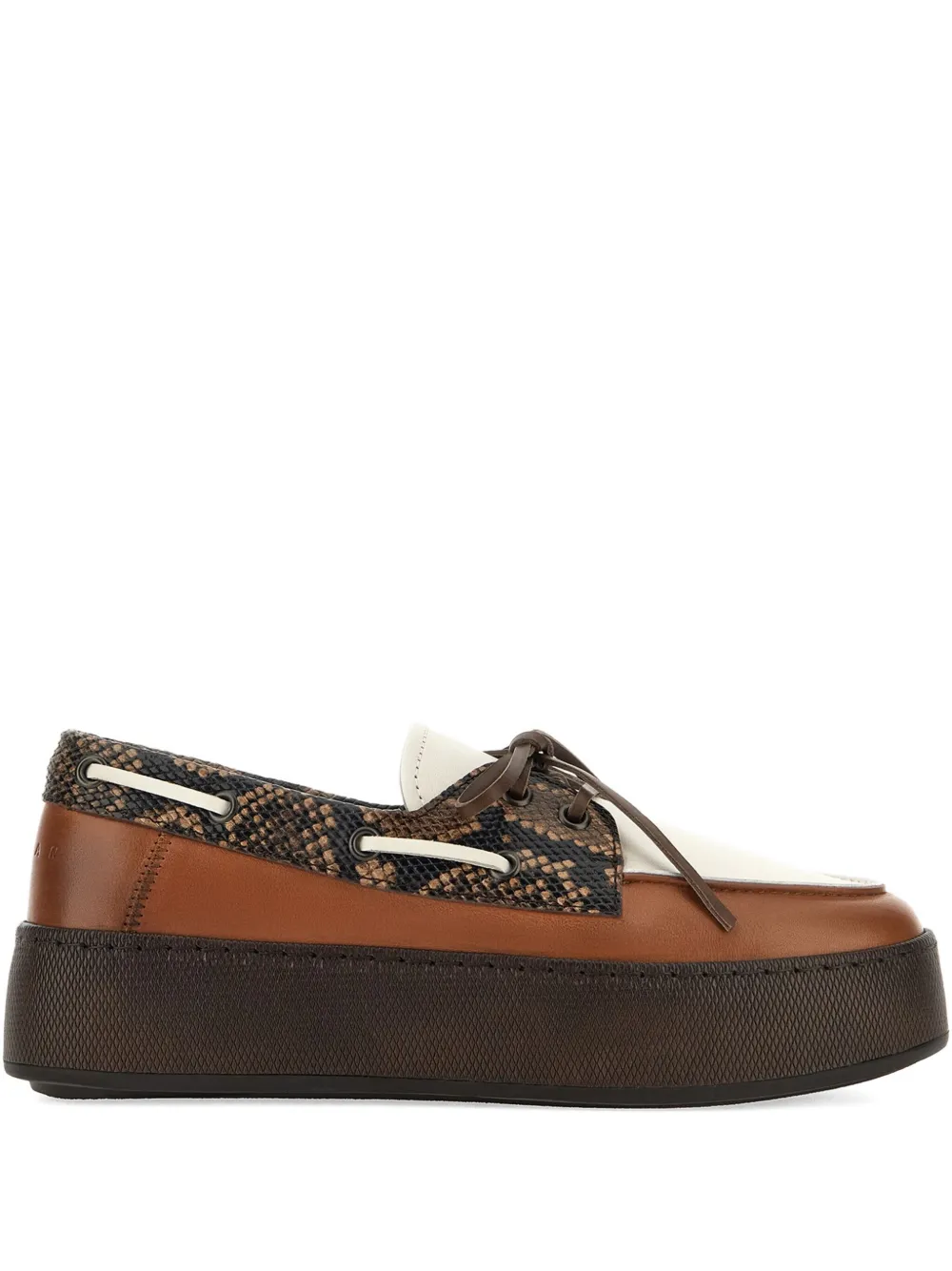 Hogan leather brogues - Marrone