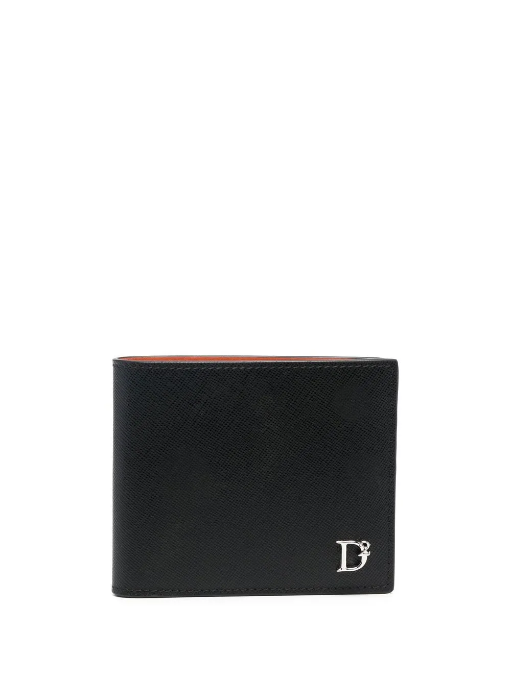DSQUARED2 logo-plaque folded wallet - Nero