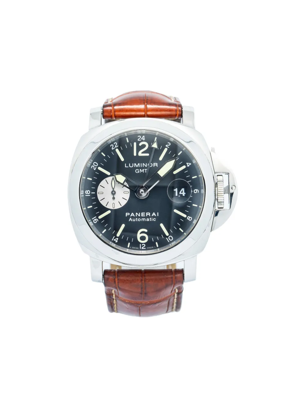 Panerai Luminor GMT 43mm Pre-owned - Nero