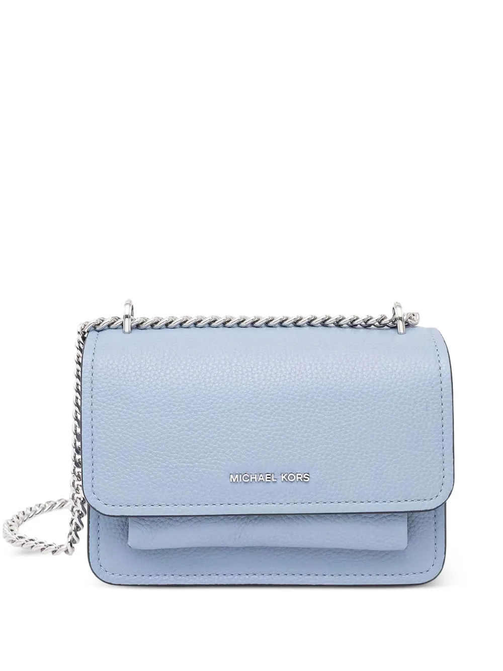 Michael Michael Kors Claire leather shoulder bag - Blu